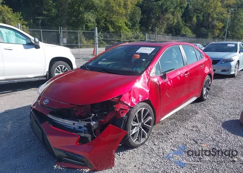 2020 Toyota Corolla Se из США, поврежденный, VIN JTDP4RCE8LJ040100